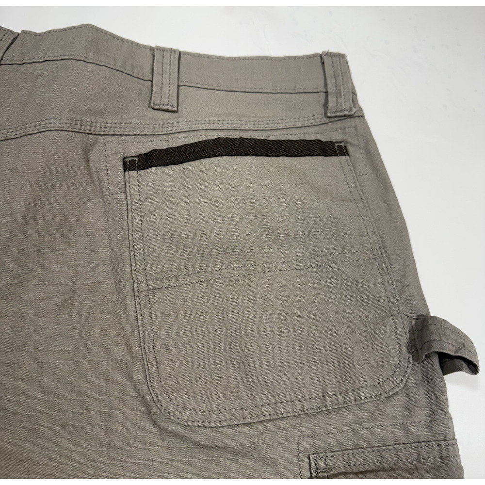 Wrangler Workwear cargo shorts heavy duty outdoor ripstop Men’s Size 42 - Picture 13 of 15